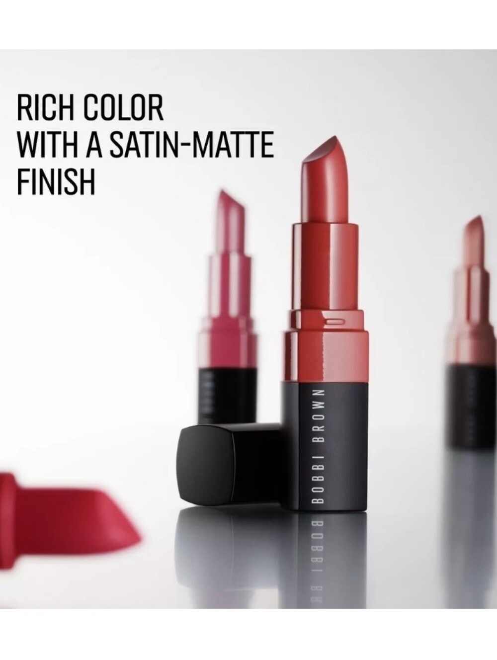 Bobbi Brown Crushed Lip Color Moisturizing Lipstick in Blondie Pink BNIB - Picture 4 of 12
